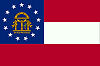 Image of the Georgia state flag.