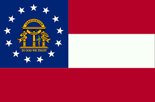 Official State Flag Of Georgia The US50