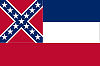 Image of the Mississippi state flag.