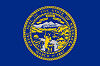 Official State Flag of Nebraska.