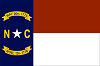 Image of the North Carolina state flag.