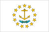Image of the Rhode Island state flag.