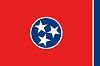 Image of the Tennessee state flag.