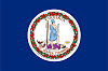 Image of the Virginia state flag.