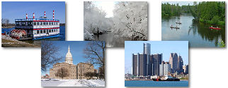 Michigan State collage of images. Michigan State collage of images.