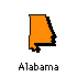 Alabama State Map Icon Alabama State Map Icon