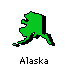 Alaska State Map Icon Alaska State Map Icon