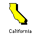 California State Map Icon California State Map Icon
