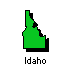 Idaho State Map Icon