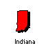 Indiana State Map Icon Indiana State Map Icon