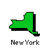 New York State Map Icon New York State Map Icon