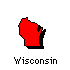 Wisconsin State Map Icon Wisconsin State Map Icon