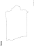 Iowa State Blank Outline Map