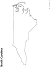 North Carolina State Blank Outline Map