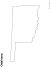 Oklahoma State Blank Outline Map