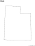Utah State Blank Outline Map