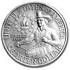Reverse coin side (tails) of the Bicentennial Quarter