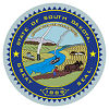 Official State Seal of South Dakota.
